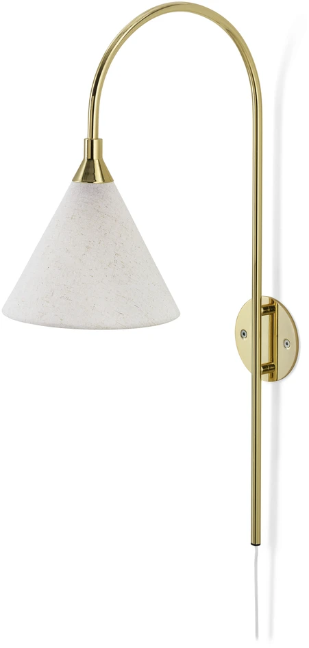 Thilda - Vägglampa L36.5 H63 cm - Gul