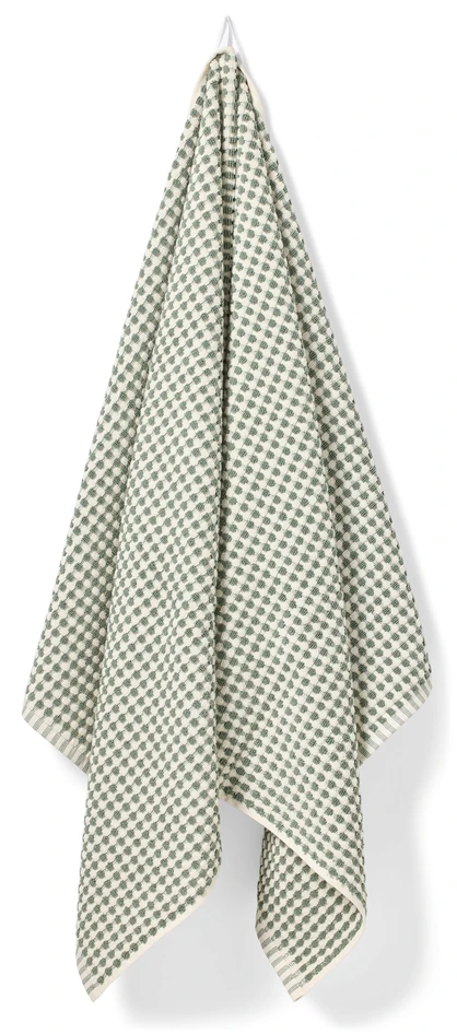 Dottie - Badhandduk, 70x140cm - Grön