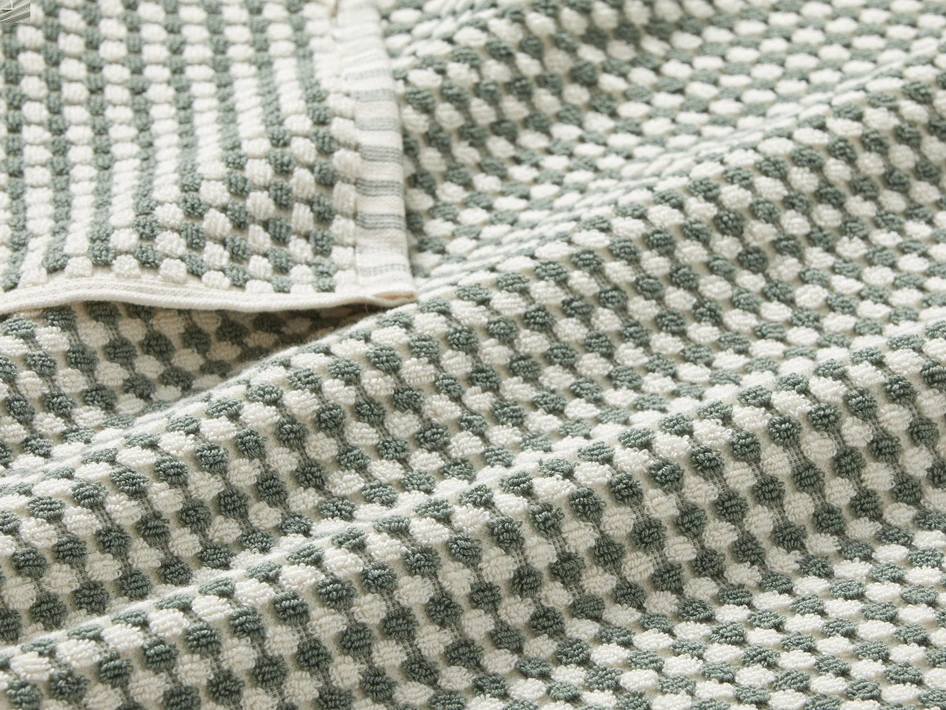 Dottie - Badhandduk, 70x140cm - Grön