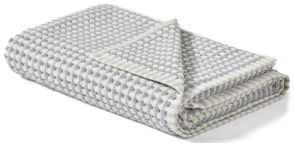 Dottie - Badhandduk, 70x140cm - Blå