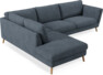 Madison Lux - 3-sits soffa med divan vänster - Vit
