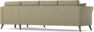 Eden - 3-sits soffa med schäslong - Beige