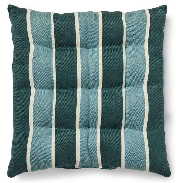 Torekov - Vattenavvisande stolsdyna, 45x45 cm - Blå