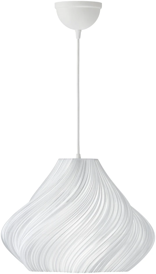 Isra - Taklampa D40 H28.5 cm - Vit