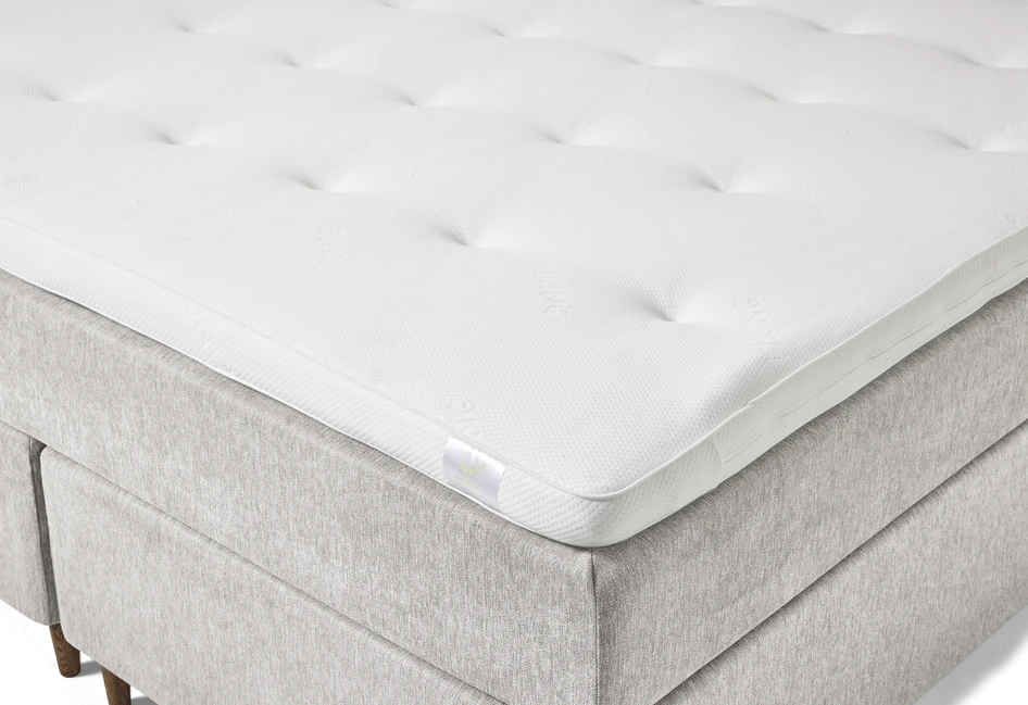 Active Comfort - Kontinentalsäng, dubbelsäng med bäddmadrass - Grå