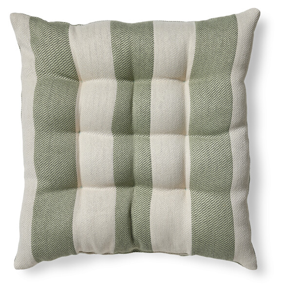 Torekov - Vattenavvisande stolsdyna, 45x45 cm - Grön