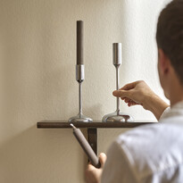 Grace - Ljusstake, H 24,5 Ø 10,2 cm - inspiration