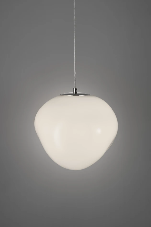Lyon - Taklampa H32,5 Ø34 cm - Vit