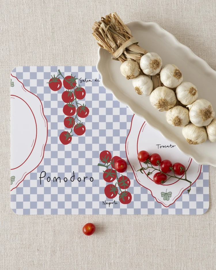 Pomodoro - Tablett i plast, 30x40 cm - inspiration