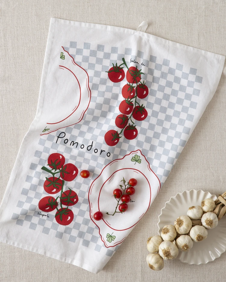 Pomodoro - Kökshandduk, 50x70 cm - inspiration