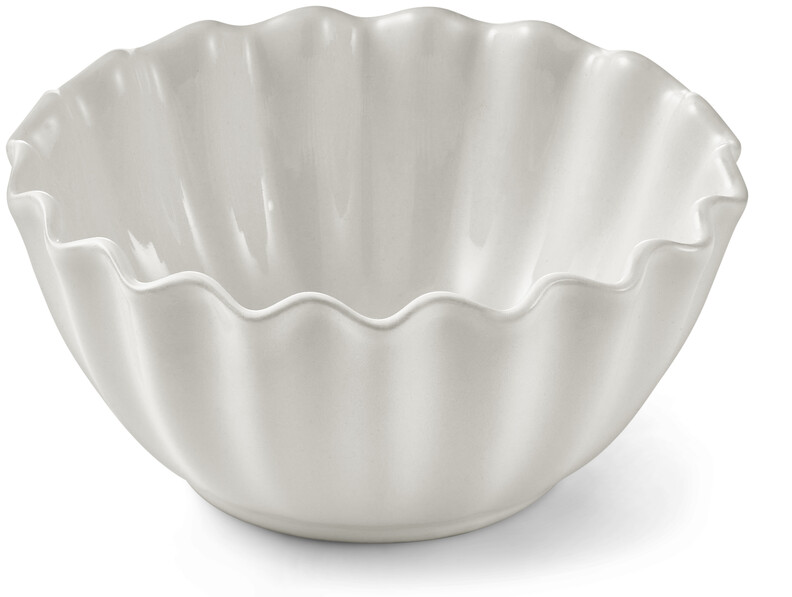 Shelly - Skål, H5,5 Ø 11,5 cm - Vit