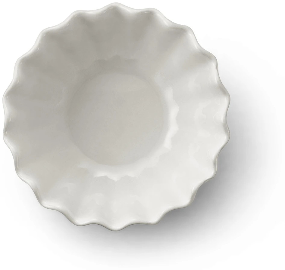 Shelly - Skål, H5,5 Ø 11,5 cm - Vit