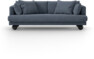 Harper - 3-sits soffa, hel dyna - Blå