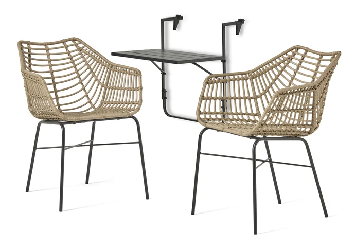 Piccolo/Forza, Utegrupp med bord och 2 karmstolar