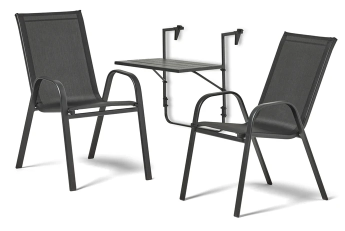 Piccolo/Callisto, Utegrupp med bord och 2 karmstolar