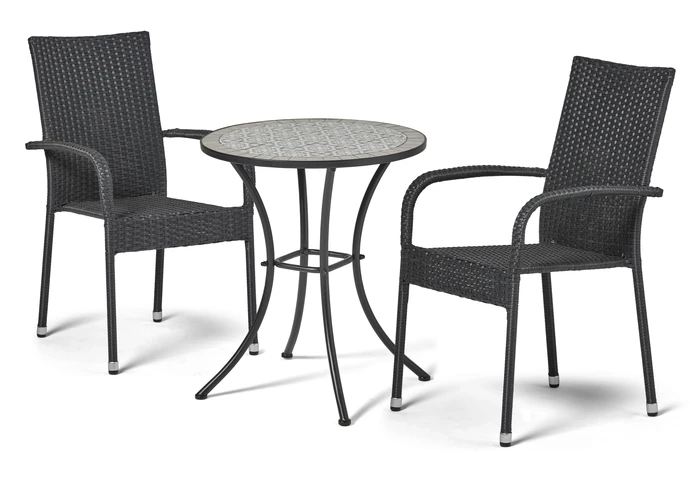 Arles/Village, Utegrupp med bord och 2 karmstolar