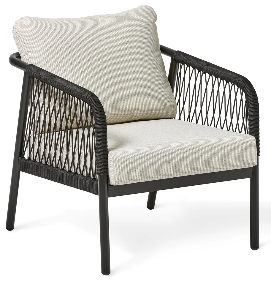 Barcelona - Utefåtölj - Svart