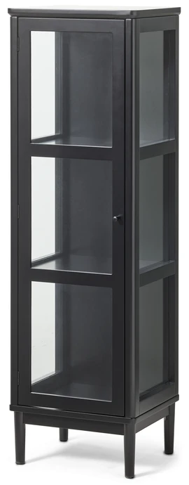 Tova, Vitrinskåp 1 dörr, 140x37x44 cm