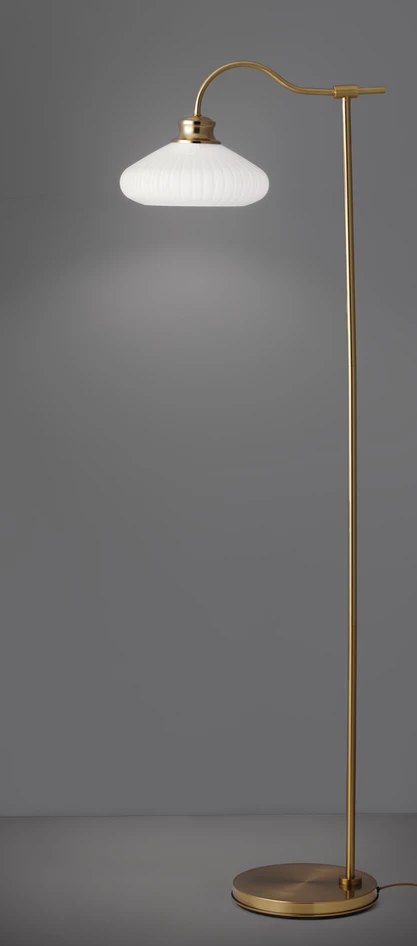 Sjövik - Golvlampa, Ø26 H146 cm - Gul
