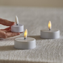 Skimra - LED-ljus, 2-pack, H 4,8 Ø 5,8 cm, timer - inspiration