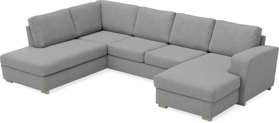 Friday - 3-sits soffa med divan vänster och schäslong höger - Grå