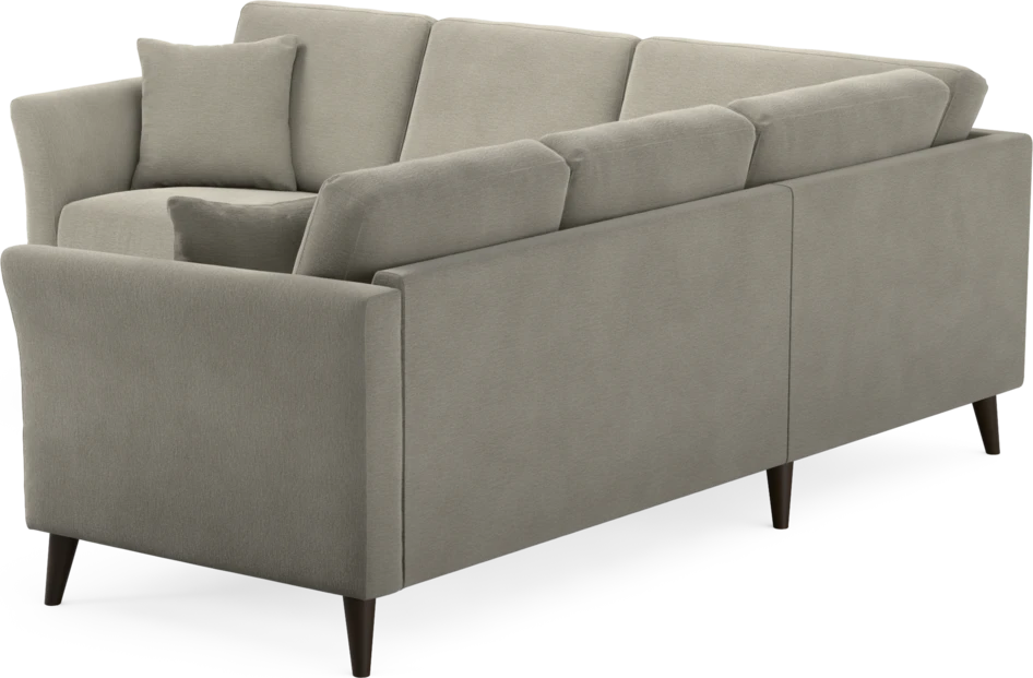 Eden - Hörnsoffa, 2+2-sits - Brun