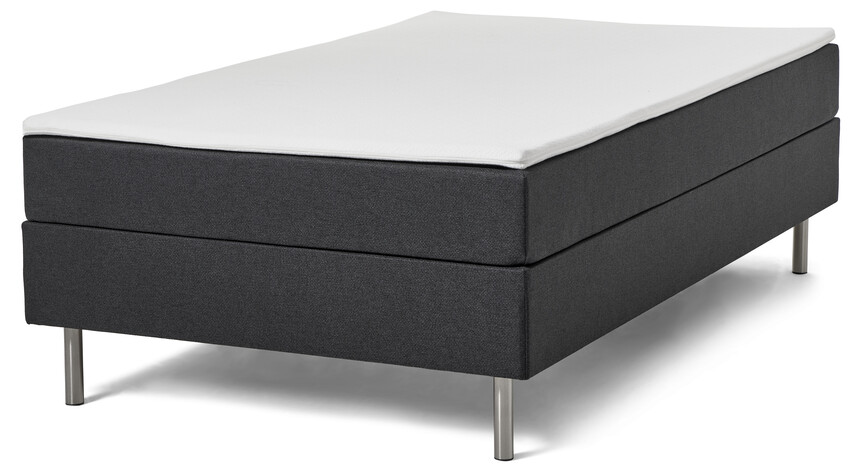 Ljusdal - Kontinentalsäng, enkelsäng - Svart