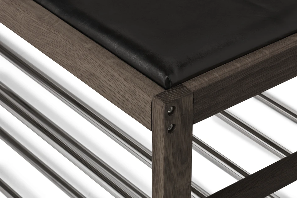 Branäs - Hallbänk, B 80 cm - Brun
