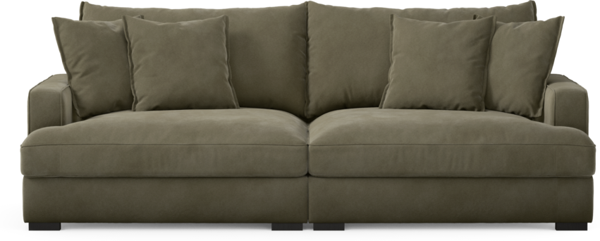 Rossi - 3-sits soffa - Grön