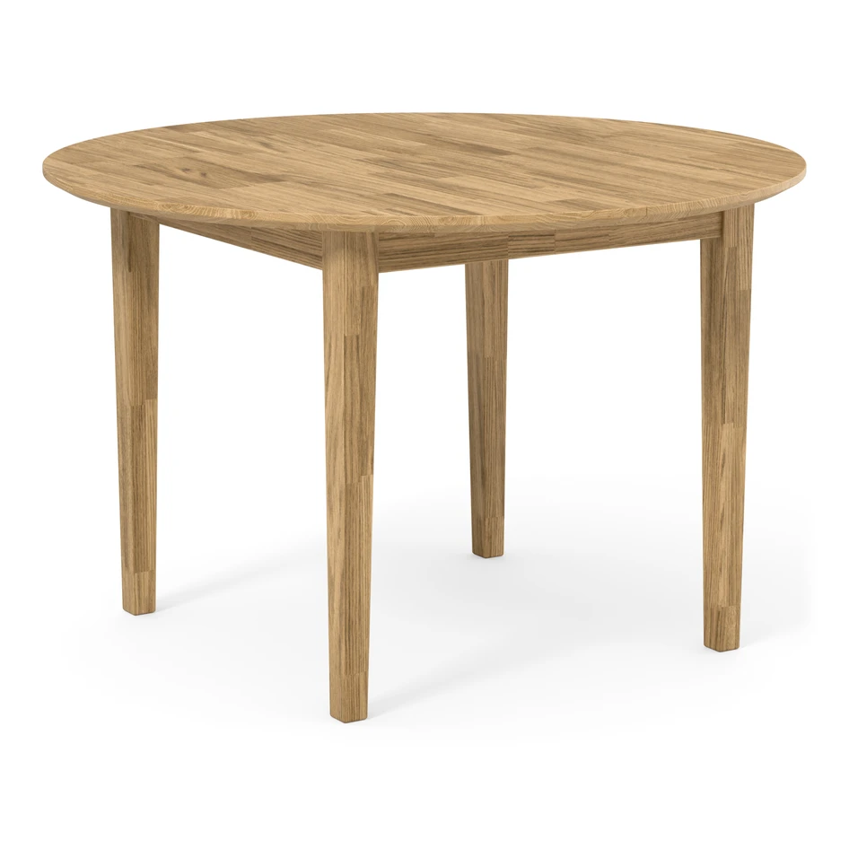 Ekerö - Matbord, Ø 115-157 cm - Beige