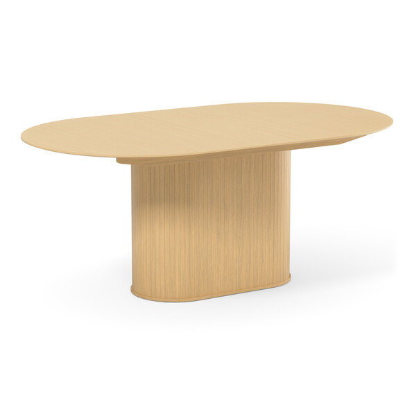 Judit - Matbord, Ø 180-230 cm - Beige