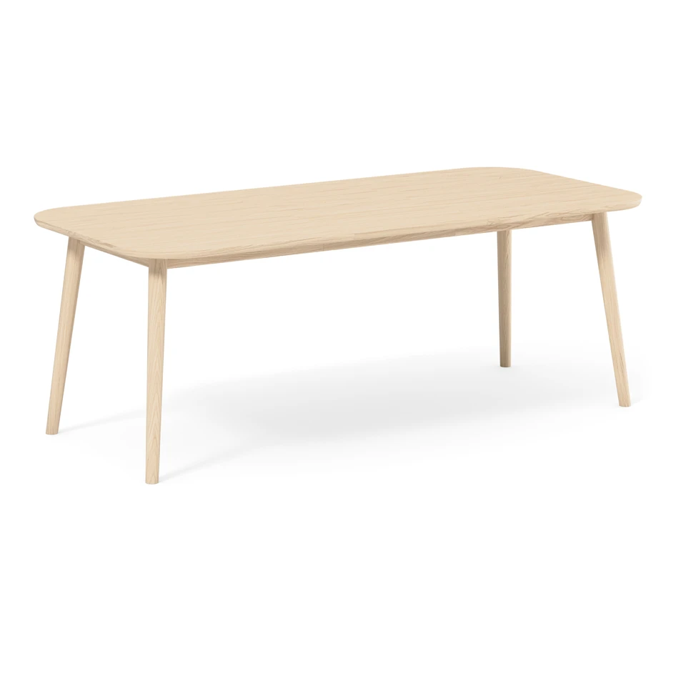 Sixten - Matbord, 210/314x100x75 cm - Vit