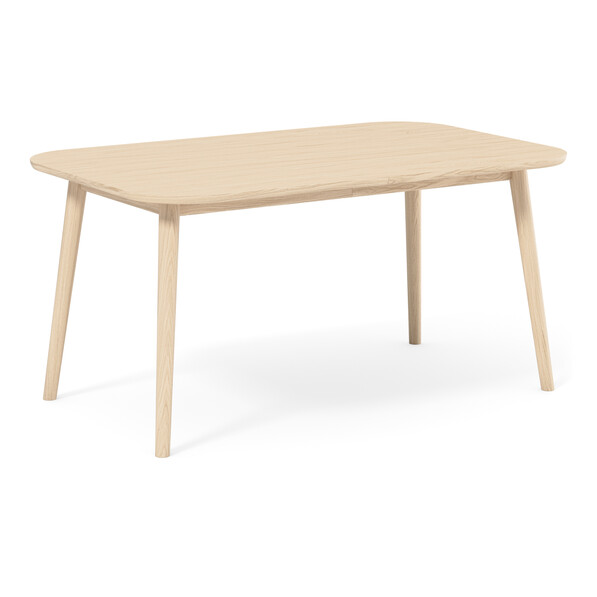 Sixten - Matbord, 150/198x95x75 cm - Vit