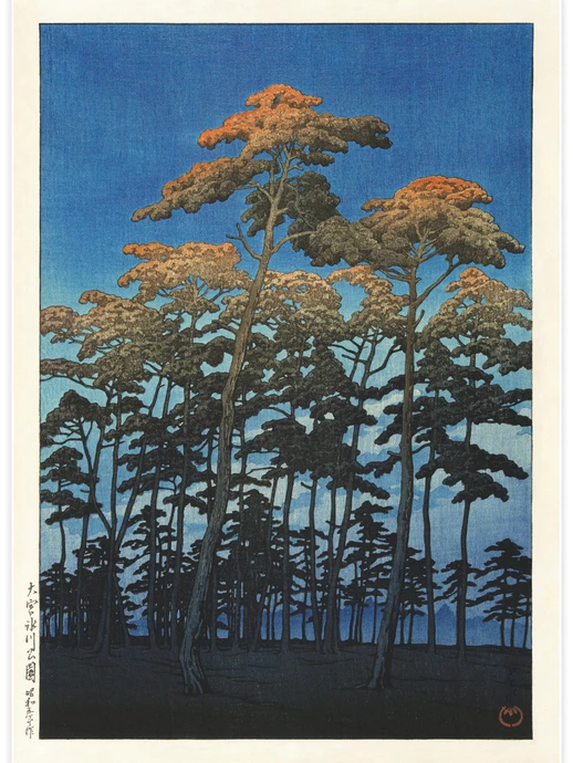 Hikawa Park in Omiya, Poster