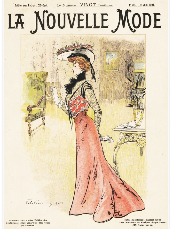 The Fashion Magazine as Temptress No. 2 - Poster