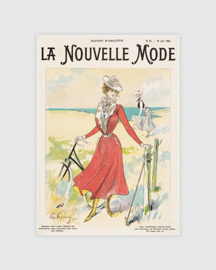The Fashion Magazine as Temptress No. 1 - Poster