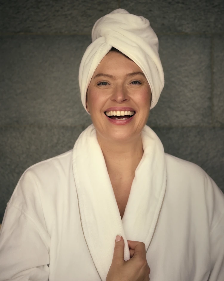 Joanna - Hårhandduk, 25x70 cm - inspiration