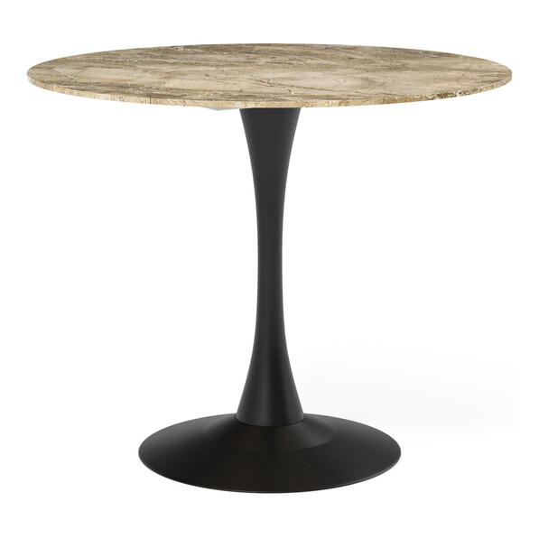 Kali - Matbord, Ø90, H75 cm - Brun