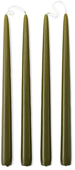 Antique, Lackade antikljus, 4-pack, H 30 Ø2,2 cm