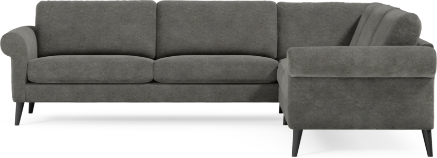 Bridge - Hörnsoffa, 3+2-sits - Grå