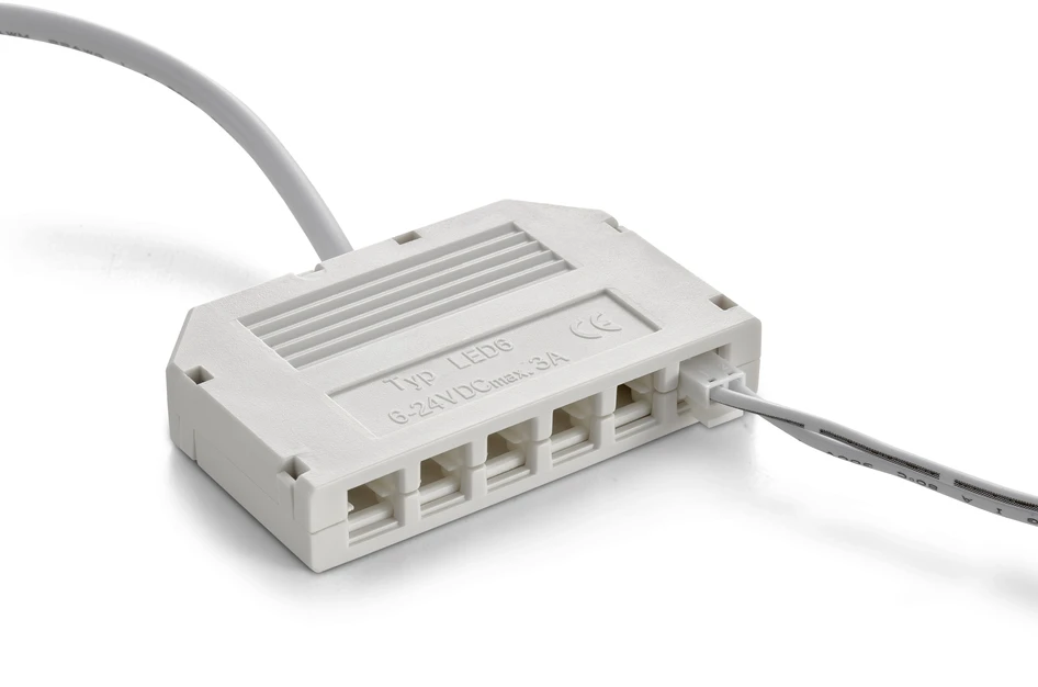 Lysa spotlight - LED drivare med sladd - Vit