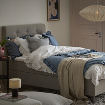 Milano - Kontinentalsäng, enkelsäng med bäddmadrass och sänggavel - inspiration