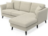 Eden - 2-sits soffa med schäslong - Beige