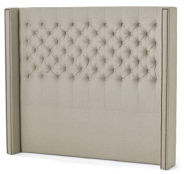 Änga Vinklad - Sänggavel, B 120-180 cm - Brun