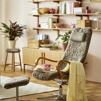 Anne - Fåtölj med fotpall - inspiration