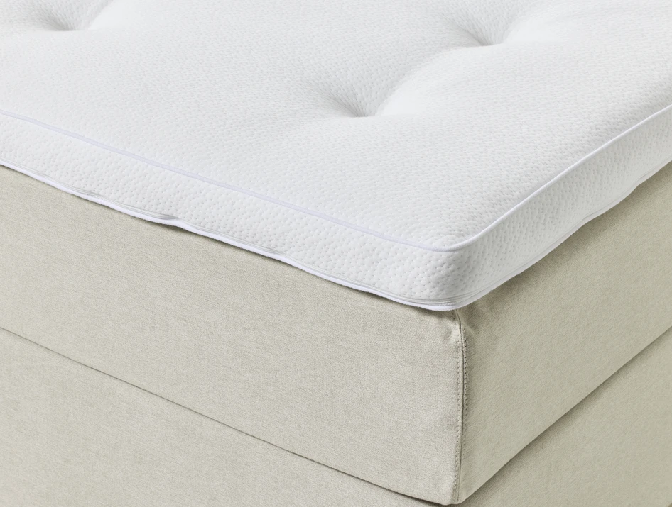 Änga Exclusive - Kontinentalsäng, dubbelsäng med bäddmadrass - Beige