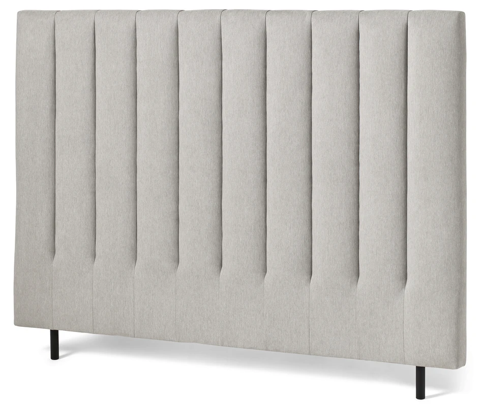Active Ribbad - Sänggavel, 120-210 cm - Grå