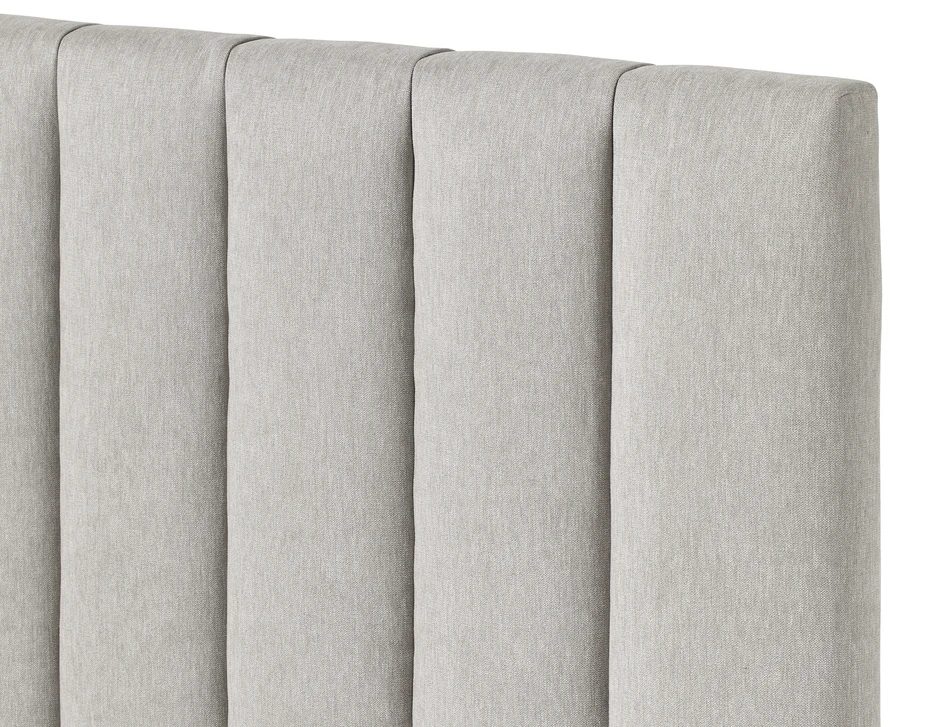 Active Ribbad - Sänggavel, 120-210 cm - Grå