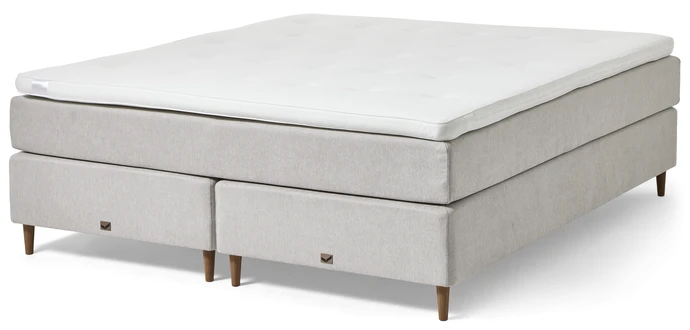 Active, Kontinentalsäng, dubbelsäng med bäddmadrass