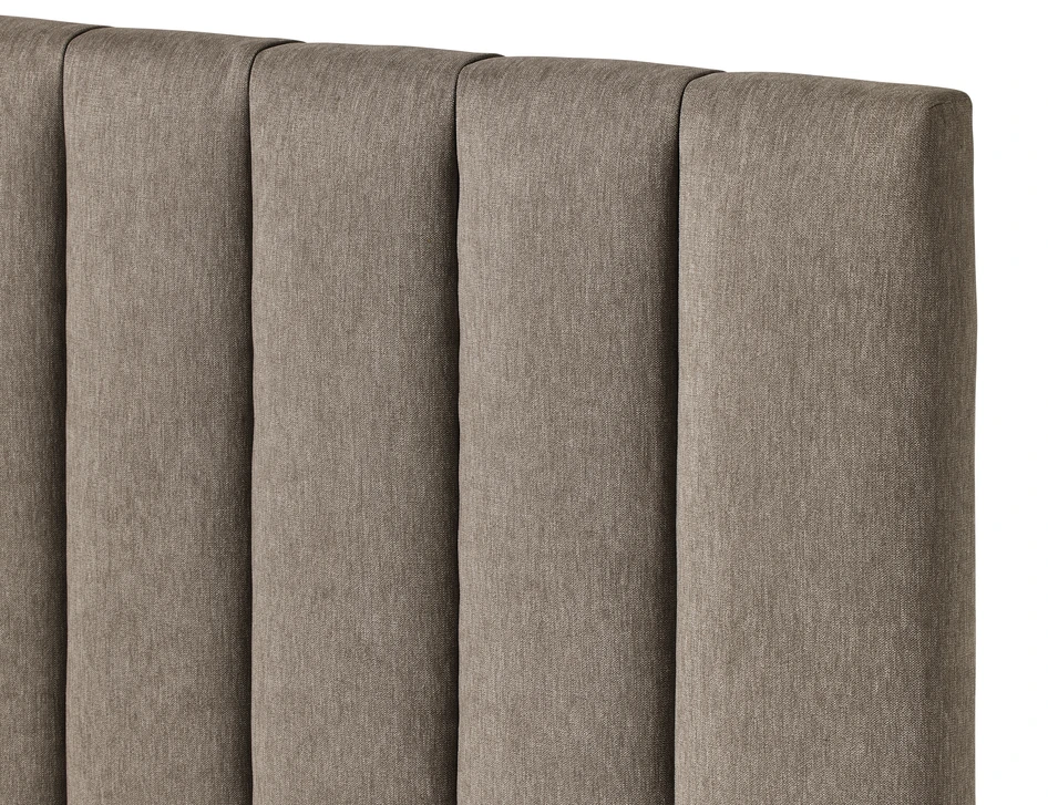 Active Ribbad - Sänggavel, 120-210 cm - Brun